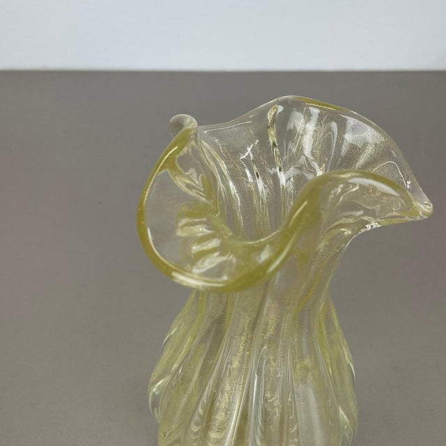 Murano Glass Vase from Barovier and Toso, Italy, 1970s For Sale - Image 3 of 16