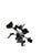 Late 20th Century Avant-Garde Hand-Forged Wrought Iron Rose Sculpture & Textured Metal Vessel For Sale - Image 10 of 10