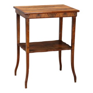 Walnut and Mahogany Coffee Table, Italy, 1900s For Sale