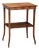 Walnut and Mahogany Coffee Table, Italy, 1900s For Sale