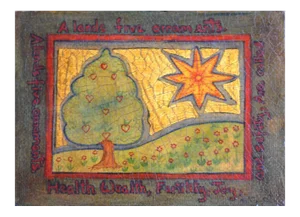 Martine Barnard A Lands Five Ornaments 1993