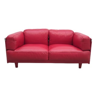 Red Twice Sofa Sofa from Poltrona Frau For Sale