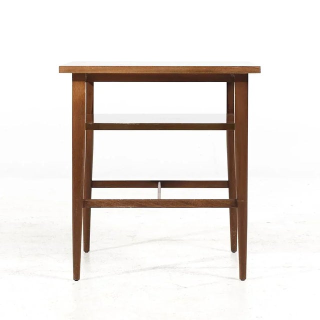 Paul McCobb for Calvin Mid Century Side Table Nightstands - Pair For Sale - Image 10 of 12