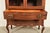 Wood Antique Victorian Carved Mahogany Bookcase or Bar Cabinet, Circa 1890s For Sale - Image 7 of 16