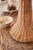 Vintage Inspired Augusta Table Lamp in Woven Rattan For Sale In Cincinnati - Image 6 of 9