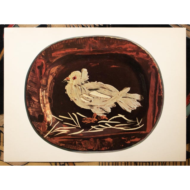 1950 Set of 8 Swiss Prints of Picasso's Ceramic Platters For Sale - Image 12 of 18