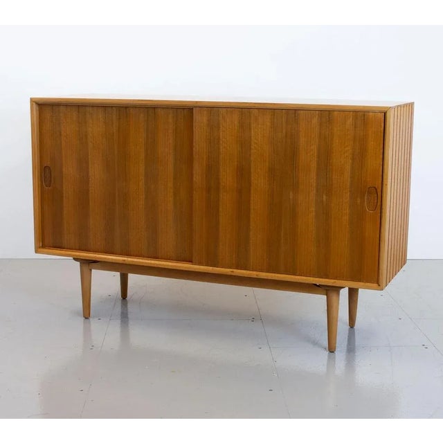 1960s Mid-Century Walnut Sideboard attributed to Healss, 1960s For Sale - Image 5 of 13
