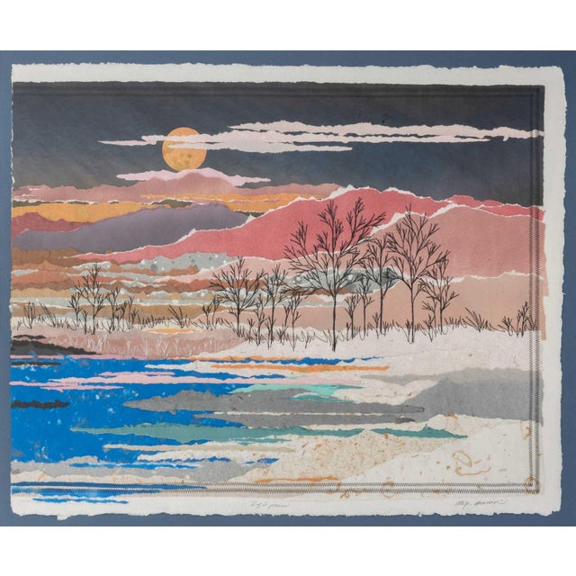 m.p. Marion "Landmarkings Diptych" Mixed Media For Sale - Image 14 of 18