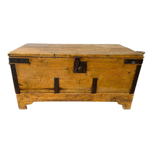 Antique Shipwright's Tool Chest Storage Box 36" (Coffee Table )