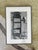 Woodblock Print: Bridge by Zhu Ming, 1985, 20.25x14 Gray Metal Frame For Sale - Image 4 of 9