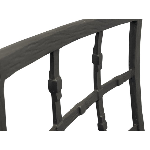 Castelle Marquis Aluminum Patio Barstools- Set of 3, Outdoor Bar Stool For Sale - Image 11 of 12