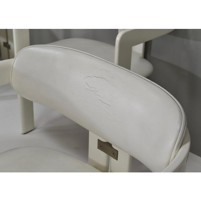 Pamplona Chairs in Leather attributed to Augusto Savini for Pozzi, Italy, 1965, Set of 8 For Sale - Image 10 of 18