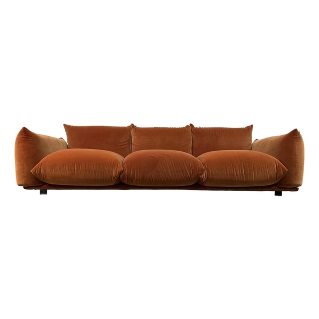 Mid-Century Modern Three Seater Marenco Sofa by Mario Marenco for Arflex For Sale