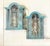 Stunning Pair of Vintage Art Deco Brass Verdigris Wall Sconces / Lanterns For Sale - Image 11 of 14