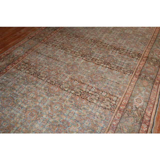 19th Century Persian Farahan Corridor Rug - 7'2" x 16'10" For Sale - Image 4 of 11