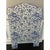 Blue & White Custom Chinoiserie Upholstered Twin Headboard For Sale - Image 4 of 6