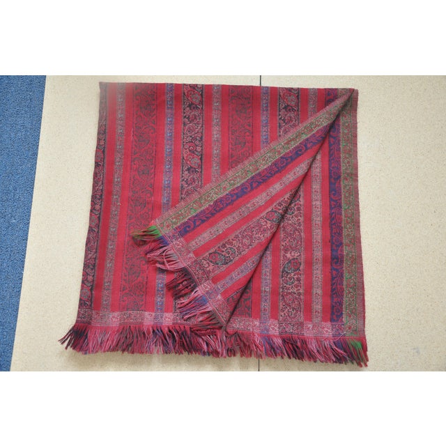 Boho Chic Vintage Jacquard Warp-Ikat Textile, Flores Indonesia For Sale - Image 3 of 6