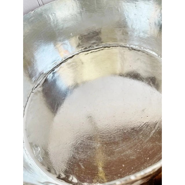 Antique Mutual Ny Copper Pot From Cafe Bonaparte Nyc For Sale - Image 9 of 10