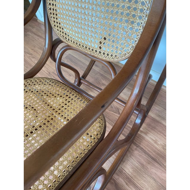 Authentic Model 10 Bentwood Rocking Chair Chairish