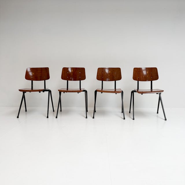 Mid-Century Modern S17 Chairs by Paul Philipsen for Galvanitas, 1965, Set of 4 For Sale - Image 3 of 16