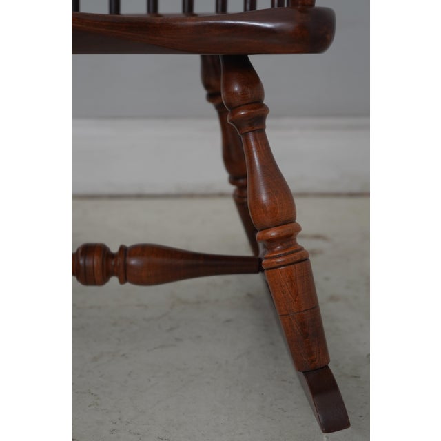Frederick Duckloe Small Size Windsor Rocker For Sale - Image 11 of 18