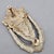 Empire Bronze Door Knocker For Sale - Image 4 of 7