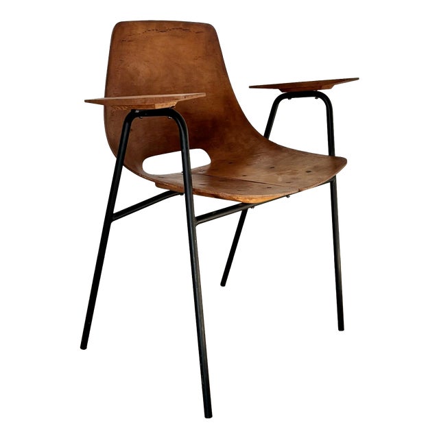Bridge Amsterdam Armchair by Pierre Guariche for Steiner, 1953 For Sale
