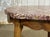 20th Century Louis XV Pedestal Table in Rosewood and Oak with Marble Top For Sale - Image 4 of 10