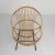 Black Vintage Bamboo Chair by Rohe Noordwolde, 1960s For Sale - Image 8 of 18