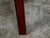 Mid-Century Modern English Midcentury Campaign Style Side Table with Parquet Top and Brass Braces For Sale - Image 3 of 11