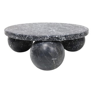 The Morro Coffee Table by Kelly Wearstler in Nero Marquina For Sale