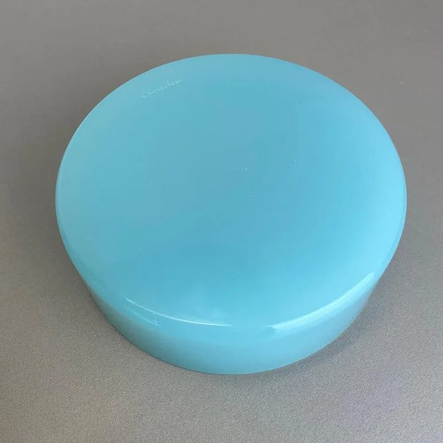 Murano Opaline Glass Ashtrays from Cenedese, 1960s, Set of 2 For Sale - Image 18 of 18
