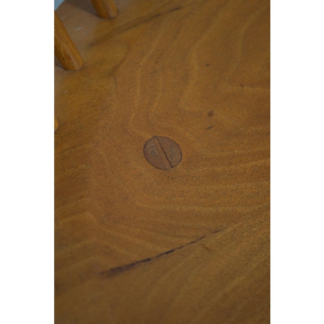 Set of 6 Bench Made Windsor Style Dining Room Armchairs For Sale - Image 10 of 12