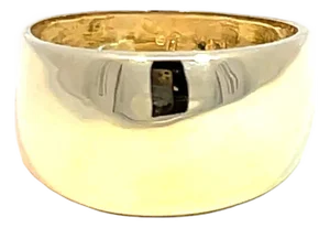 Classic 14k Yellow Gold Ring, Size 7.75