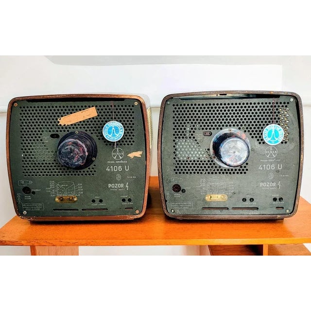 TV from TESLA, Czechoslovakia, 1960s, Set of 2 For Sale - Image 11 of 14