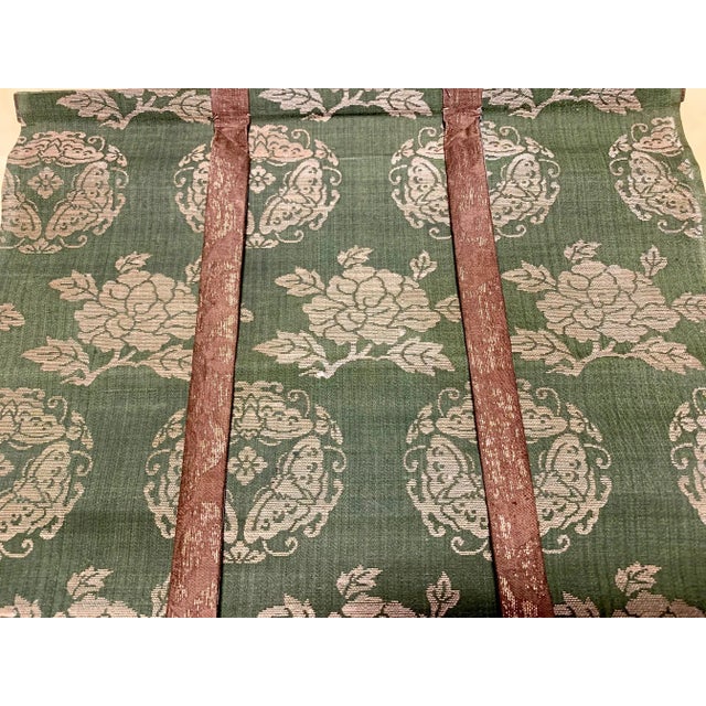 Green 17th Century Japanese Ink Hanging Scrolls Kano Tanyu - Pair For Sale - Image 8 of 13