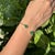 Contemporary Contemporary 2.58ct Pear Emerald Open Cuff Bangle Bracelet in 14k Yellow Gold For Sale - Image 3 of 17