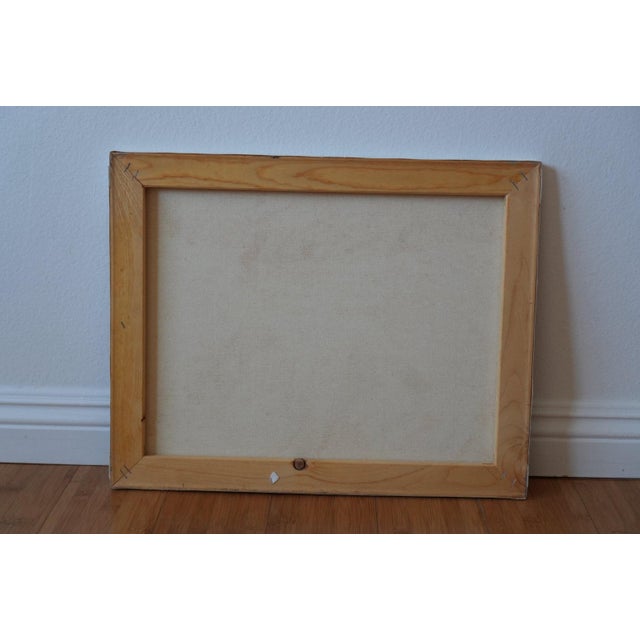 1990s Desert Landscape Painting by Randall Seals – 16x20 Original Acrylic on Canvas 1998 For Sale - Image 5 of 5