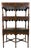 Theodore Alexander Handsome Walnut and Brass Etagere For Sale
