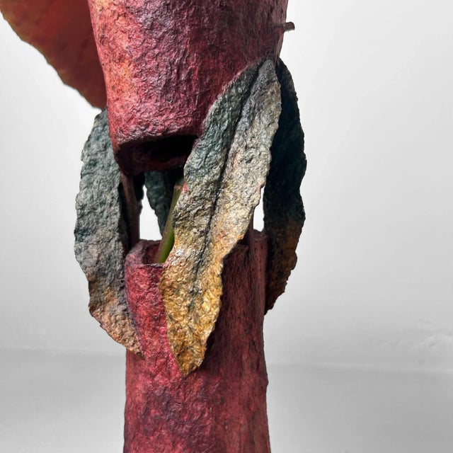 Vintage Sculptural Vase, 1970s For Sale - Image 9 of 16