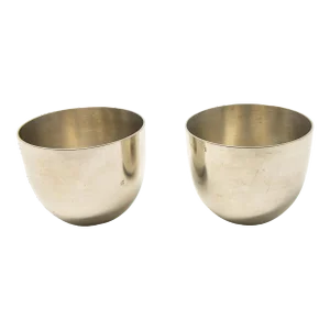 Mid 20th Century Pewter Kirk Stieff Jefferson Cups- a Pair