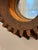 Antique Petite Scale Wooden Cog Mirror / Rustic Petite Scale Sunburst Mirror - Early 20th Century (Attributed) For Sale - Image 14 of 16
