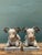 Vintage Plaster and Metal Ram Sculptures - Pair For Sale In West Palm - Image 6 of 12