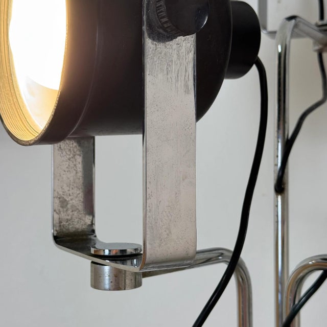 P433 Brusasco Torretta 3-Spotlight Floor Lamp from Luci Italia, 1970s For Sale - Image 11 of 17