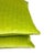 Schumacher Antique Strie Velvet in Lime Pillow Cover - 69776 Cushion Case For Sale In Portland, OR - Image 6 of 7