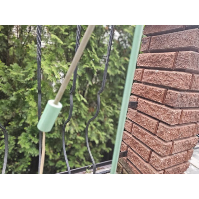 Metal Polish Floor Lamp from Gałecki, 1970s For Sale - Image 7 of 11