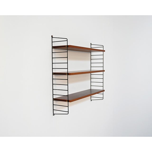 Modular Shelf by Nisse Strinning for String Design, 1950s For Sale - Image 3 of 12