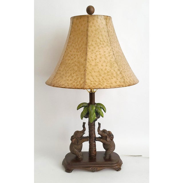 Lamp Elephants Palm Tree For Sale - Image 9 of 9