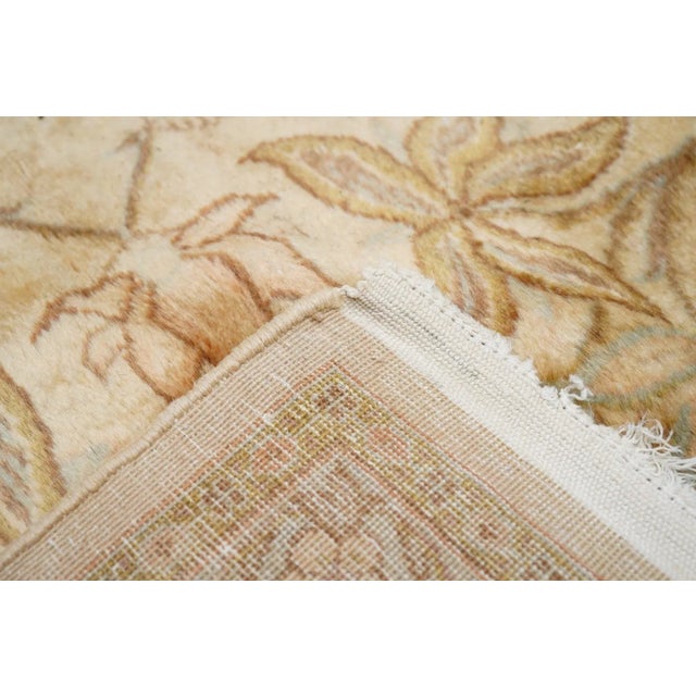 Textile Vintage Persian Tabriz Rug 8'10'' X 11'8'' For Sale - Image 7 of 11