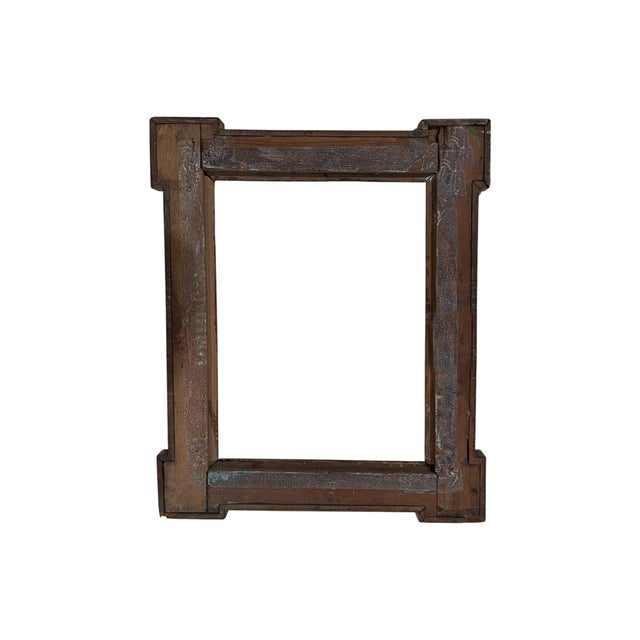 Mid 20th Century Antique French Directoire Walnut Frames With Brass - 3 For Sale - Image 5 of 8
